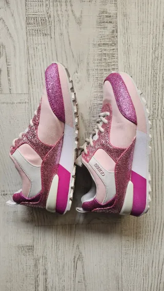 Zapatillas Guess Rosa Glitter