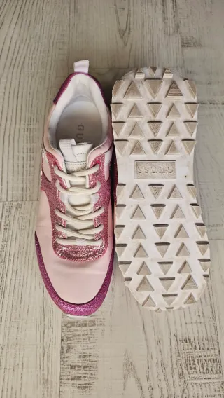 Zapatillas Guess Rosa Glitter