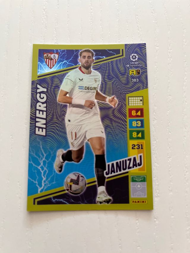 Carta Fútbol Januzaj Panini LaLiga Santander