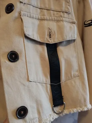 Cazadora vaquera Bershka