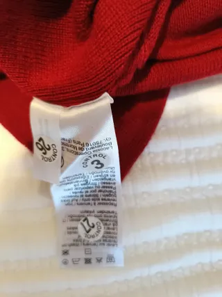 Jersey nuevo original Lacoste de cremallera