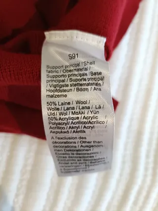 Jersey nuevo original Lacoste de cremallera