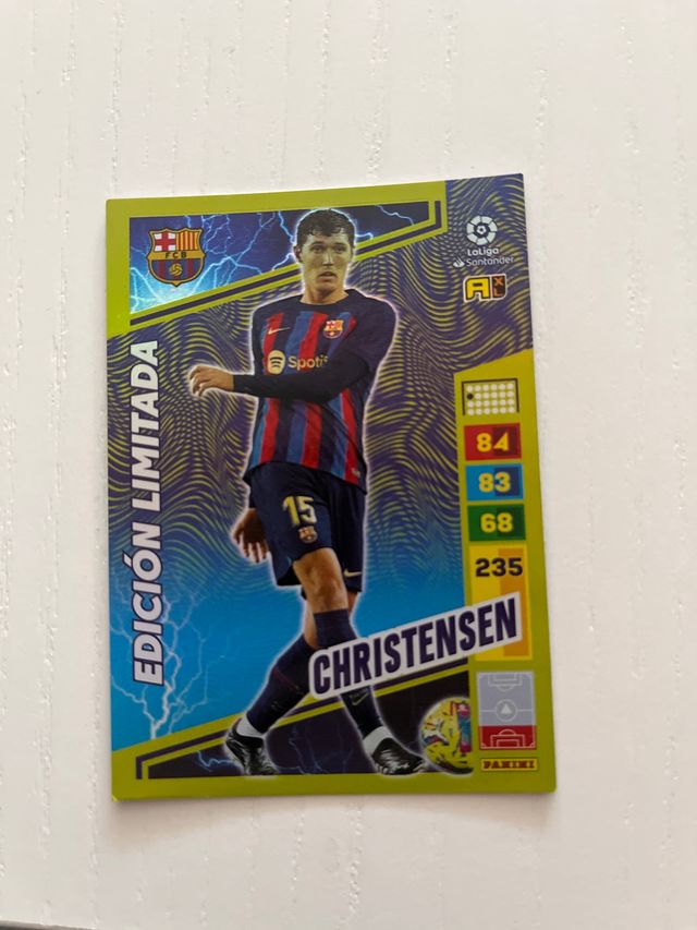 Carta Fútbol Christensen Edición Limitada
