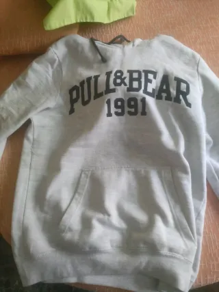 Sudadera Pull&Bear Gris