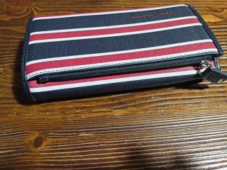 Portafoglio donna Tommy Hilfiger blu