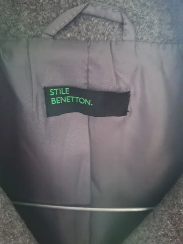 Cappottino donna United Colors of Benetton grigio