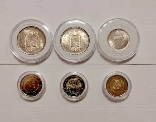 Lote de monedas para Sergio