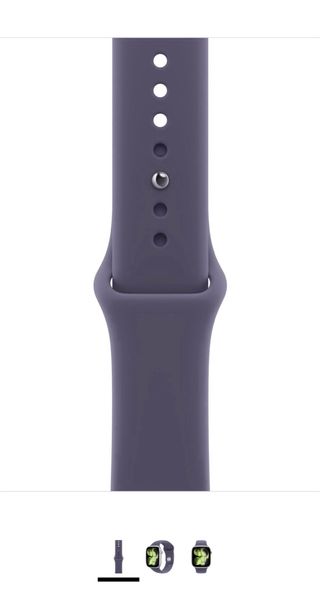 Correa Apple Watch 11 Niebla Lila 46mm