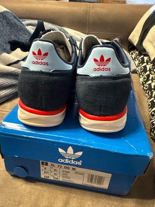 Adidas SL 72 Azul y Rojo talla 37 1/3