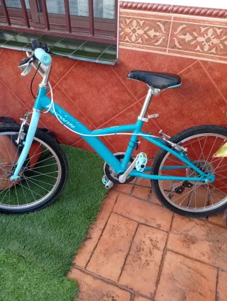Bicicleta infantil azul