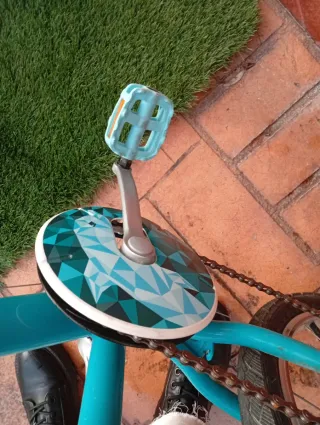 Bicicleta infantil azul