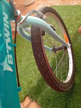Bicicleta infantil azul
