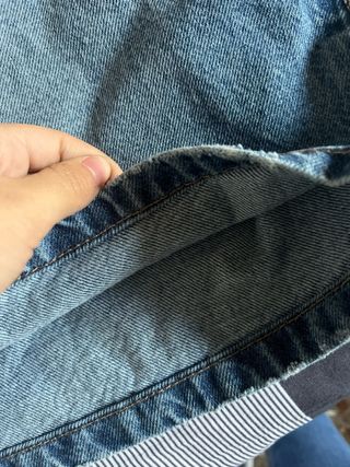 Pantalón baggy vaquero mujer