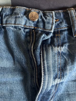 Pantalón baggy vaquero mujer