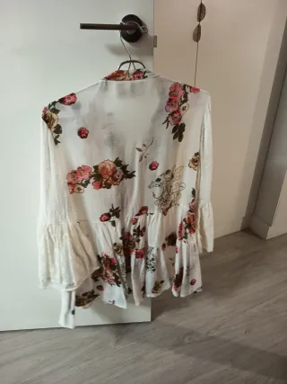 Blusa Peace of Mind bordada talla única