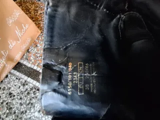 Stivali Zara neri con fibbie