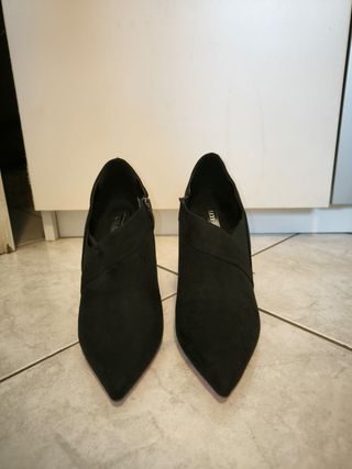 Scarpe con tacco e zip donna tg 39