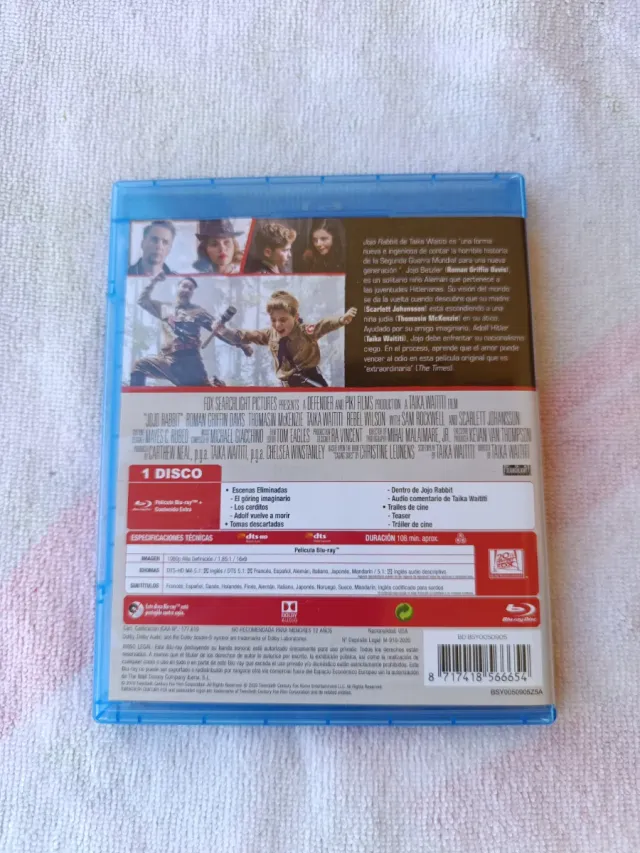 Blu-ray Jojo Rabbit