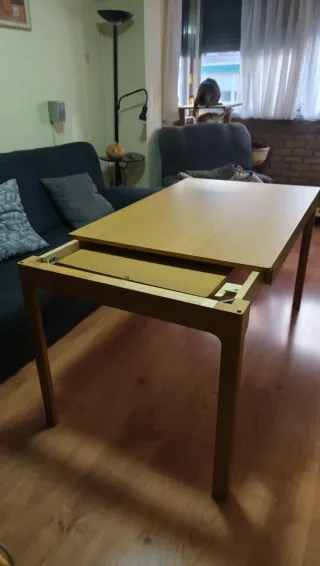 Mesa Comedor Extensible Madera