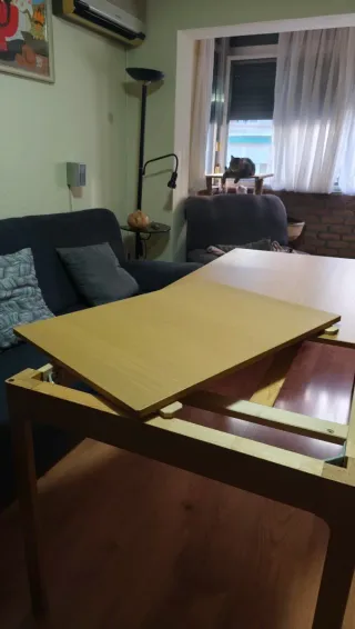 Mesa Comedor Extensible Madera