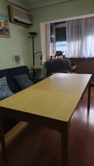 Mesa Comedor Extensible Madera