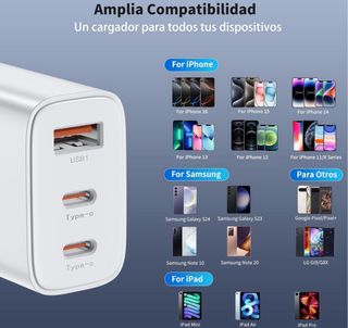 2 Caricabatterie USB C BHHB 30W 3 Porte