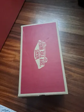 Zapatillas Vans chico blanco/azul