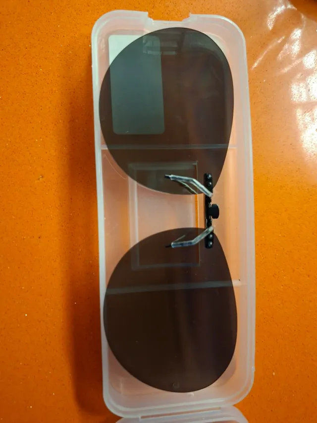 Lentes de gafas clip-on