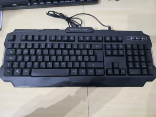 Teclado Mars Gaming Negro USB