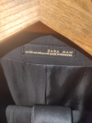 Traje Zara Man Negro Talla M