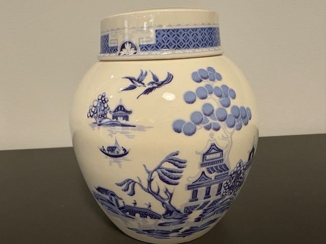 Bote de jengibre porcelana Bristol Pottery England