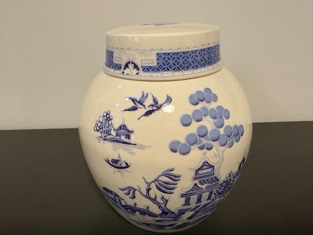 Bote de jengibre porcelana Bristol Pottery England