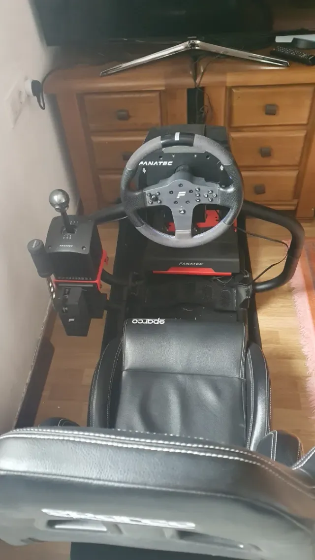Simulador Carreras Sparco/Fanatec
