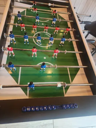 Futbolín con monedero profesional