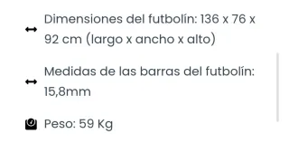 Futbolín con monedero profesional