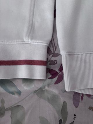 Sudadera Calvin Klein Blanca Estampada