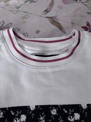 Sudadera Calvin Klein Blanca Estampada