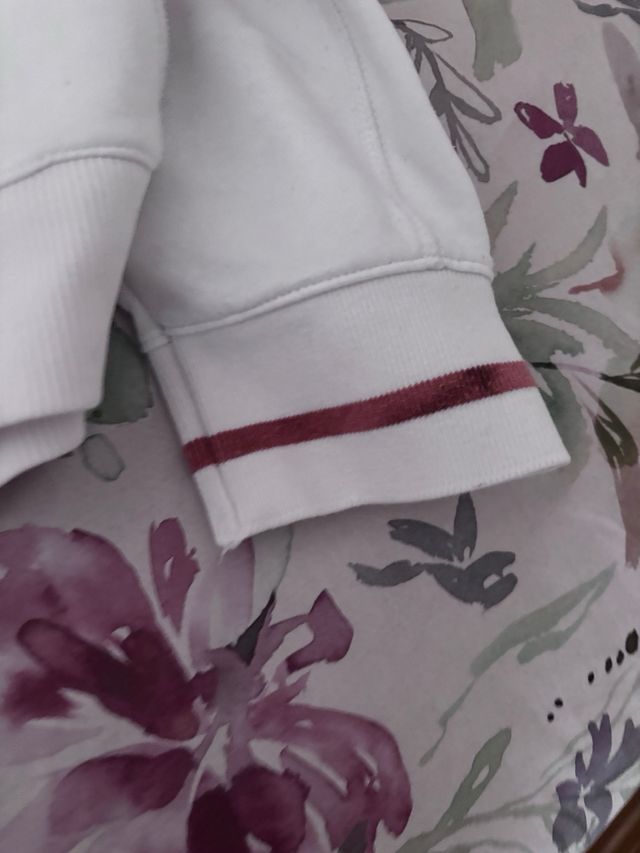 Sudadera Calvin Klein Blanca Estampada