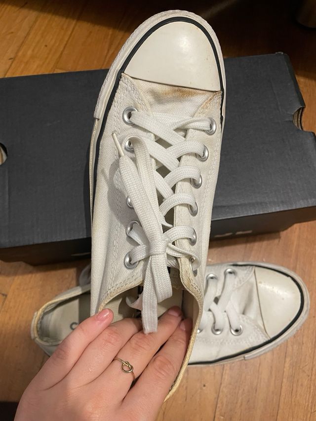 Converse Platform Bianche