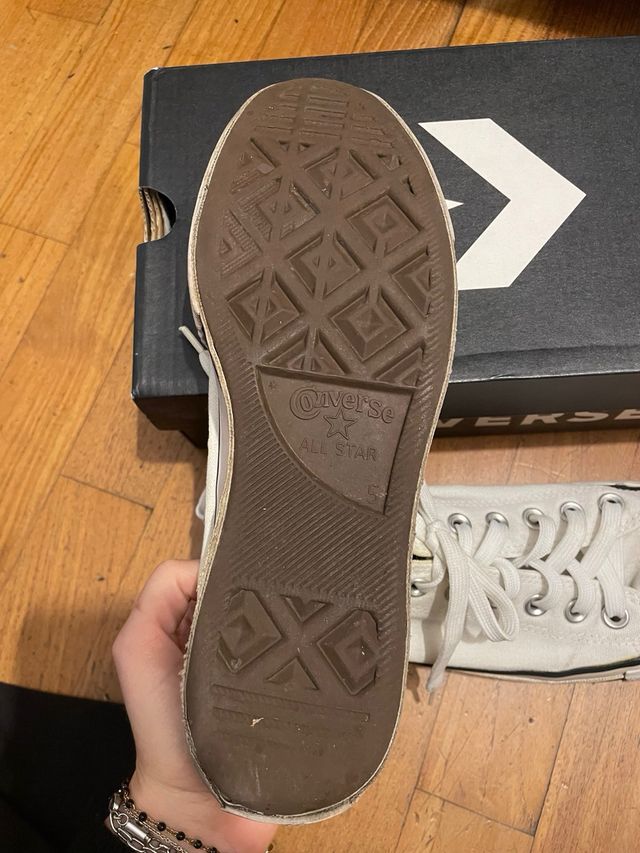 Converse Platform Bianche