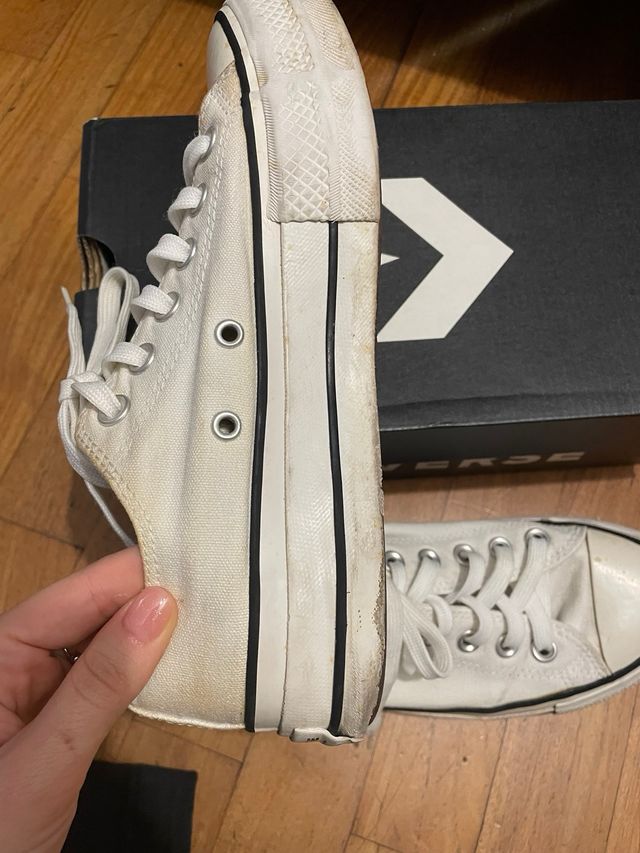 Converse Platform Bianche