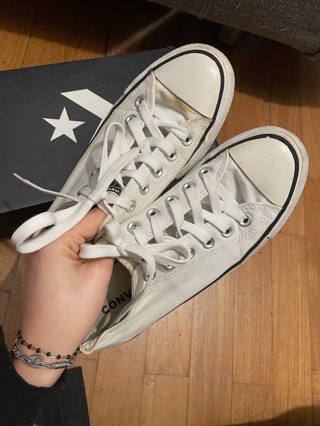 Converse Platform Bianche