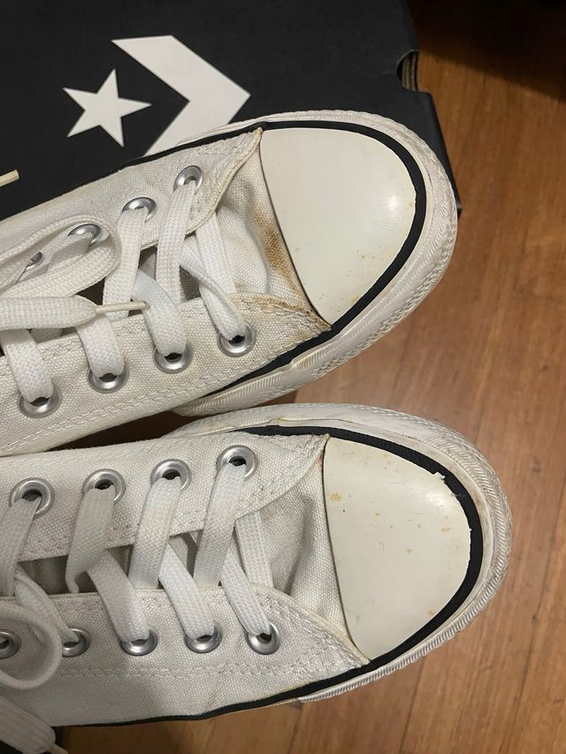 Converse Platform Bianche