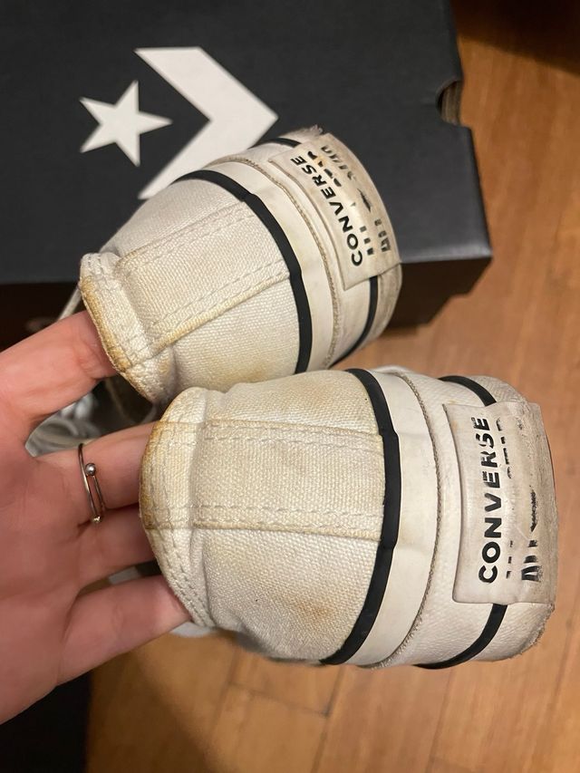 Converse Platform Bianche