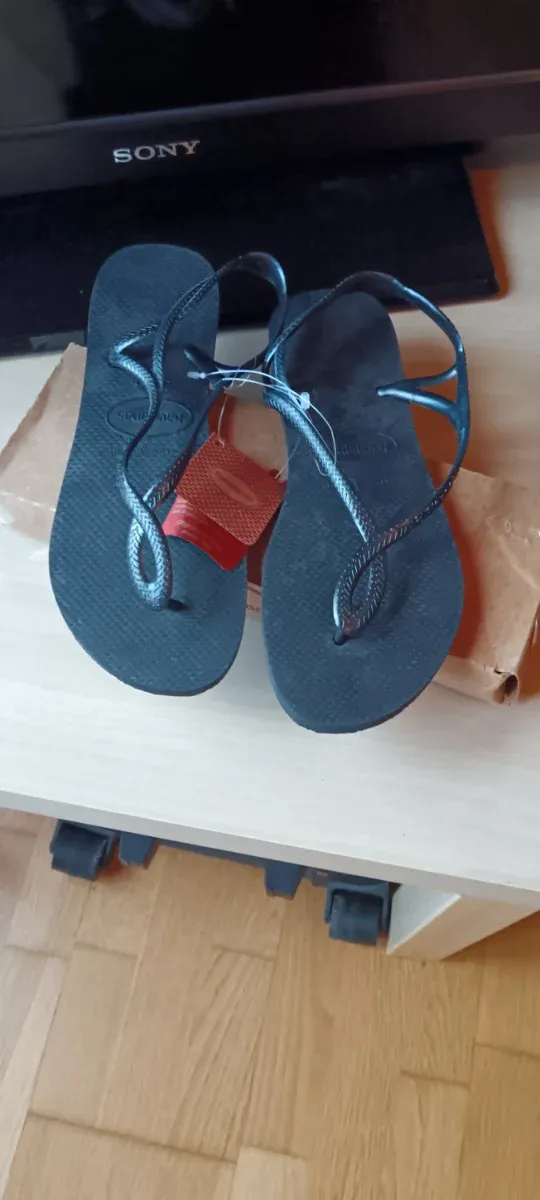 Havaianas negras talla 41/42