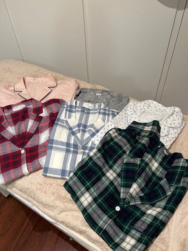 Lote 6 Tops Pijama Mujer