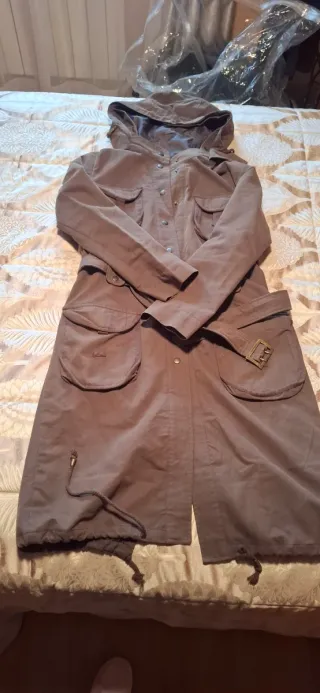 Chaqueta militar verde