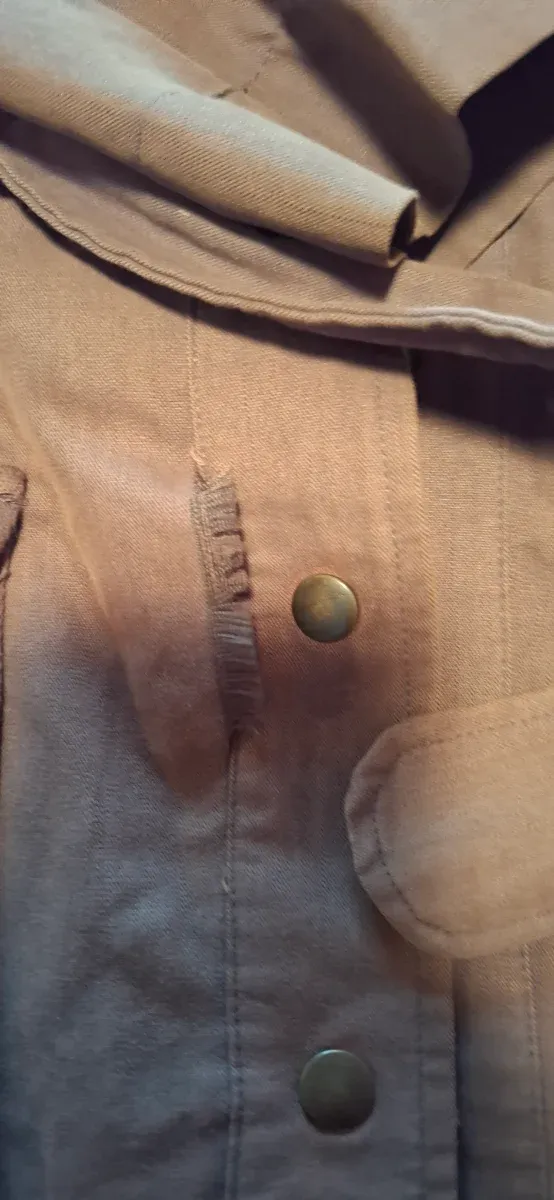 Chaqueta militar verde