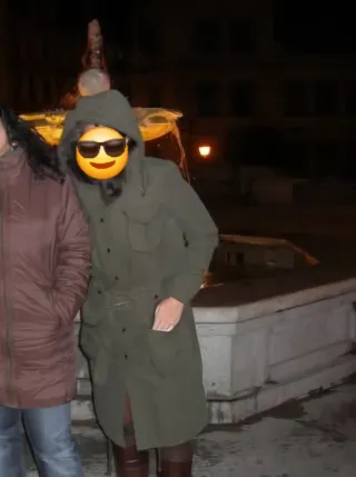 Chaqueta militar verde