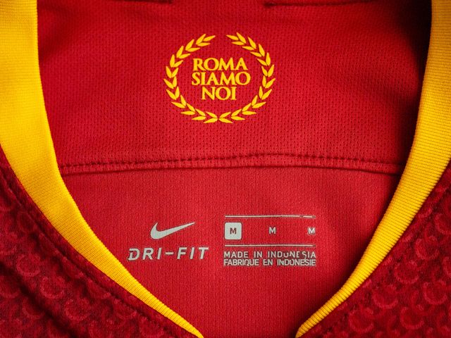 ORIGINAL AS ROMA 2018-19 CAMISETA FUTBOL M